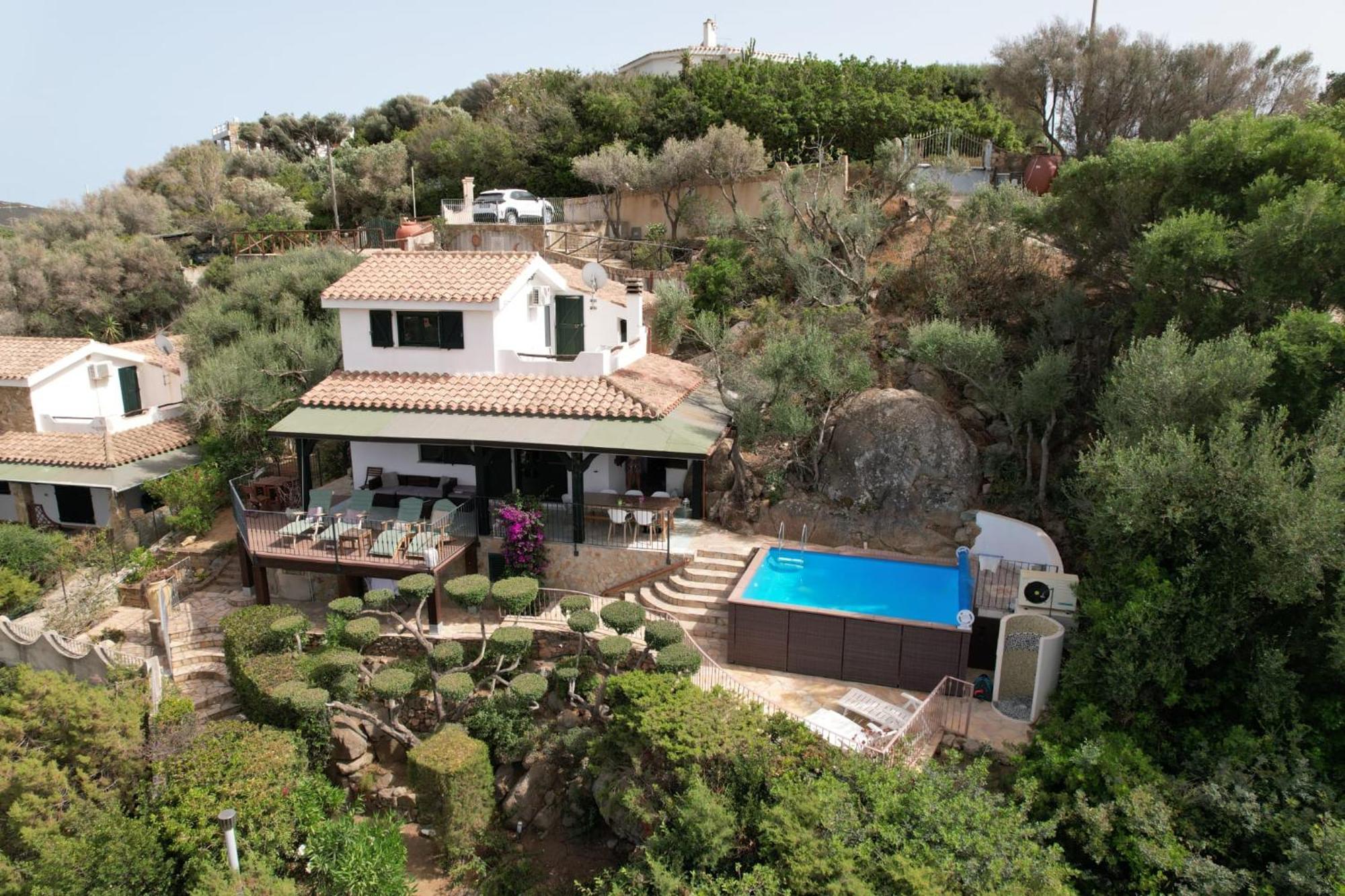 טורה דלה סטלה Villetta With Heated Pool And Panoramic View מראה חיצוני תמונה